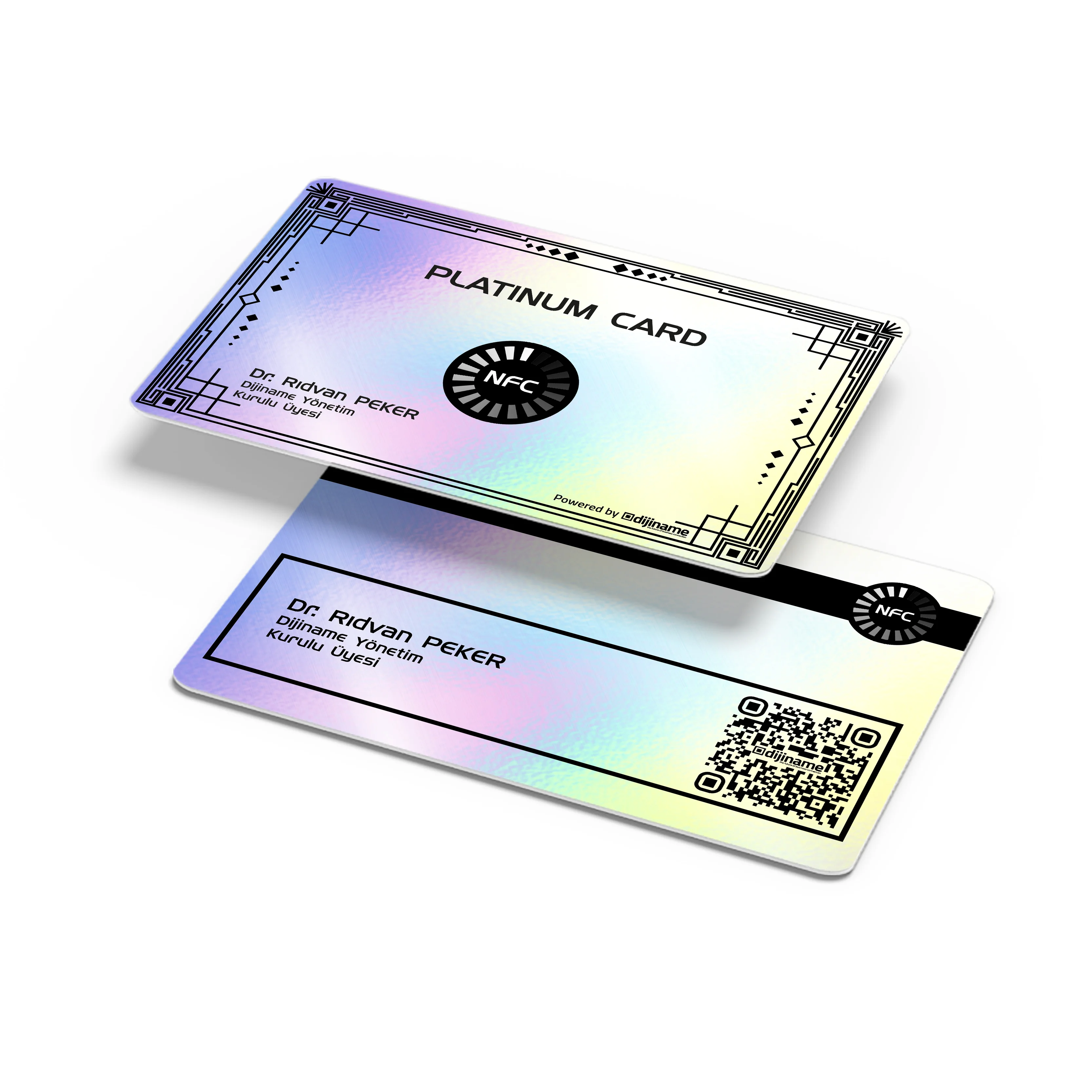 Custom Design Hologram PVC Card